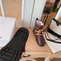 Women's Shoes Jw Anderson Boots Wool Chain Fashion Warm Deep Red Boots
