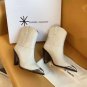 Women's Shoes Isabel Marant Boots Lamsy White Genuine Leather Ankle Boots