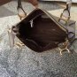 Designer Marcie Handbag Classic Medium Marcie Bag Gray Genuine Leather Handbag Grain Calfskin