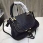 Designer Black Marcie Handbag Classic Medium Marcie Bag Genuine Leather Handbag Grain Calfskin