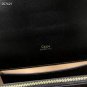 Designer Paris Aby Chain Black Genuine Leather Shoulder Bag Rock Roll Padlock Fashion Bag