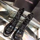 Women's Shoes Nicholas Kirkwood Boots Patent Leather Casati Pearl Combat Boots