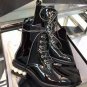 Women's Shoes Nicholas Kirkwood Boots Patent Leather Casati Pearl Combat Boots