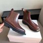 Women's Shoes Sandro Paris Boots Fashion Genuine Leather Elasticated Ankle Boots
