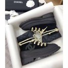 Women's Shoes Paris Cc Down Snow Boots Biker Motorcycle Fashion Show Rare Boots