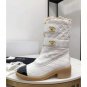 Women's Shoes Paris Snow Boots Wool Down Quilted Fashion Boots