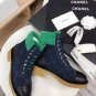 Women's Shoes Paris Cc Martin Boots Fashion Show Runway Lace-up Boots