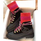 Women's Shoes Paris Cc Martin Boots Stretch Sock Lace-up Runway Coco Boots