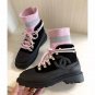 Women's Shoes Paris Cc Martin Boots Stretch Sock Lace-up Runway Fashion Coco Boots