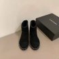 Women's Shoes Paris Cc Snow Boots Sheepskin Wool Black Warm Boots