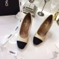 Women's Shoes Paris Cc Pumps Genuine Leather 8.5cm Heel Fashion Coco Pumps