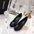 Women's Shoes Paris Cc Pumps Black Genuine Leather 8.5cm Heel Fashion Coco Pumps