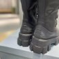 Women's Shoes Re-nylon Gabardine Shearling-lined Hiking Boots