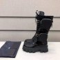 Women's Shoes Monolith Boots Chunky Sole Pocket Pouch Combat Boots