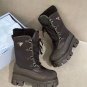 Women's Shoes Monolith Re-nylon Gabardine Boots Wool