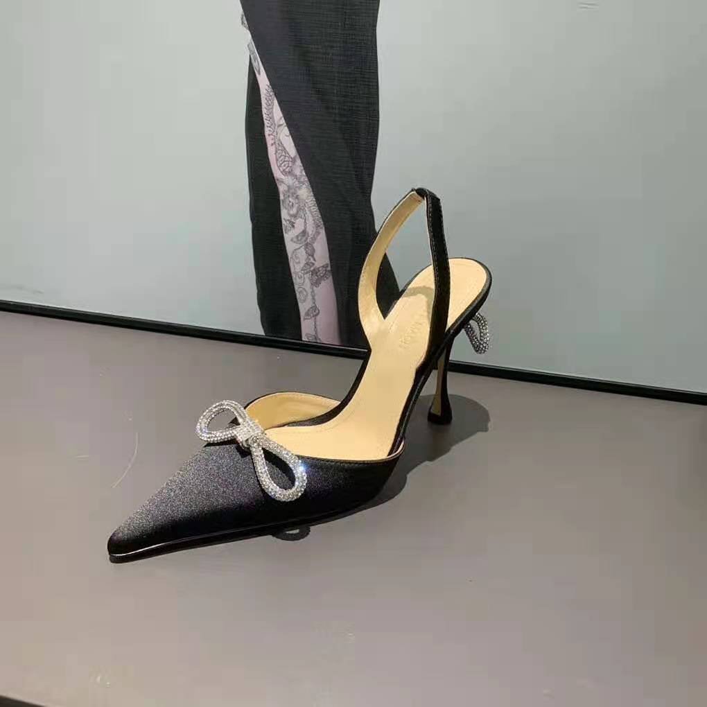 mach and mach bow heels black