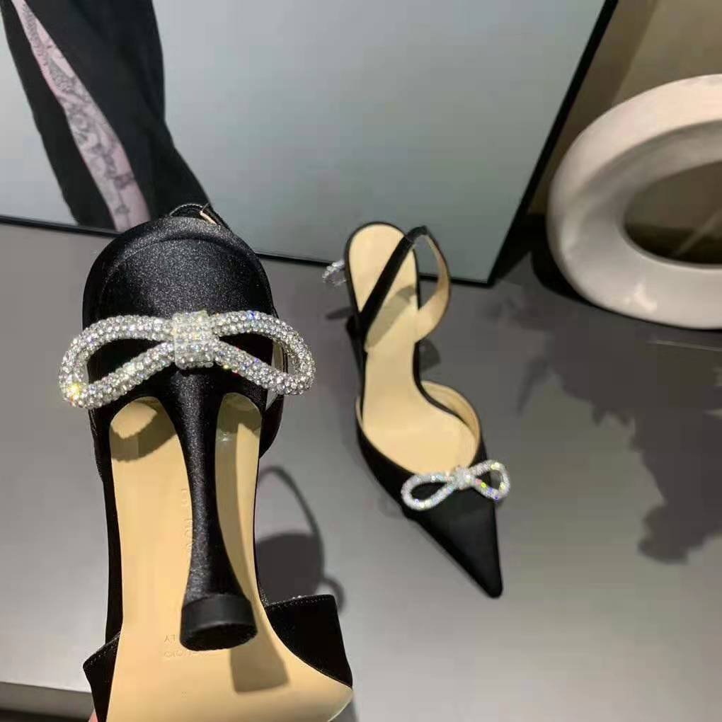 mach and mach bow heels black
