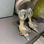 Women's Shoes Mach & Mach Pumps Double Crystal Bow Clear Pvc Pumps