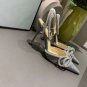 Women's Shoes Mach & Mach Pumps Double Crystal Bow Pumps Bling Bling Glitter Fashion