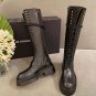 Women's Shoes Ann Demeulemeester Boots Black Genuine Real Original Leather Lace-up Zipper Boots