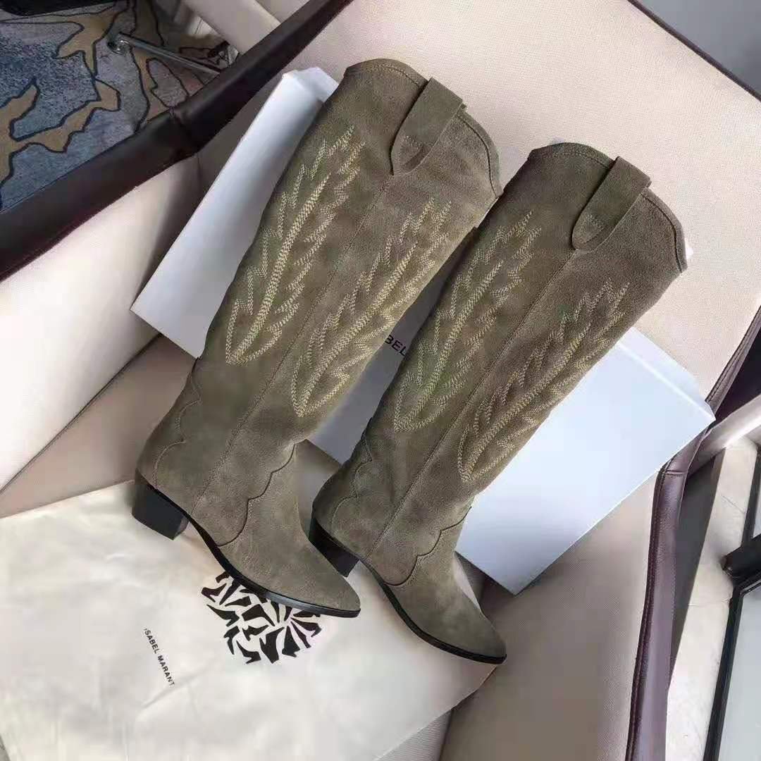 isabel marant denzy boots black