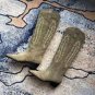 Women's Shoes Paris Isabel Marant Boots Denzy Genuine Suede Knee Western Boots Embroidered