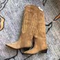 Women's Shoes Paris Isabel Marant Boots Denzy Genuine Suede Knee Western Cowboy Boots Embroidered