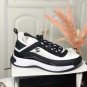 Women's Shoes Cruise Low-top Sneakers Paris Cc Coco Trainers Black White Lace-up