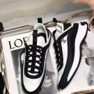 Women's Shoes Cruise Low-top Sneakers Paris Cc Coco Trainers Black White Lace-up