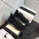 Women's Shoes Suede Cc Sneakers Cruise Coco Paris Trainers Black