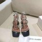 Women's Shoes Amina Muaddi Sandals Gilda Crystal Glitter Sandals Black