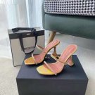 Women's Shoes Amina Muaddi Sandals Two Crystal Straps