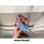 Women's Shoes Amina Muaddi Begum Mules 9.5cm Heel Sandals Multicolor