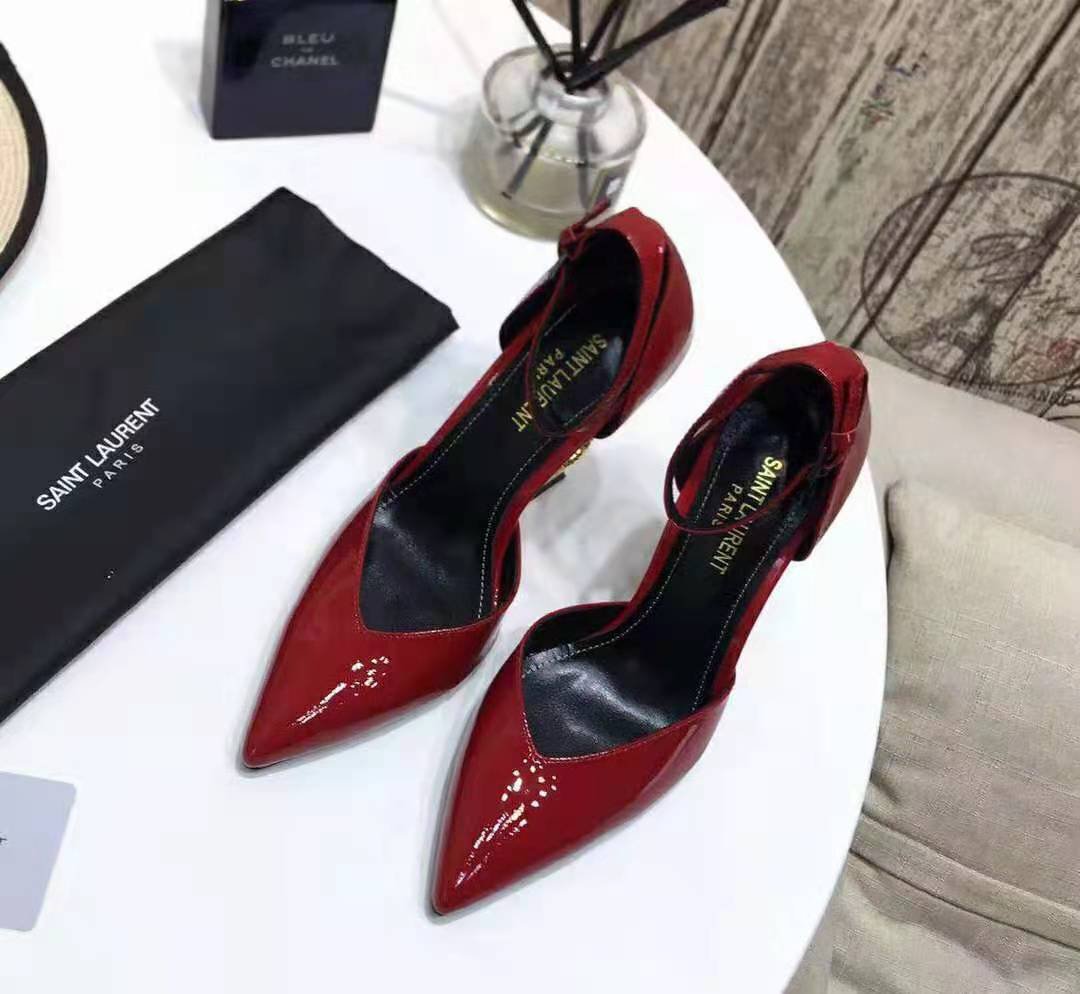 ysl opyum sandals red