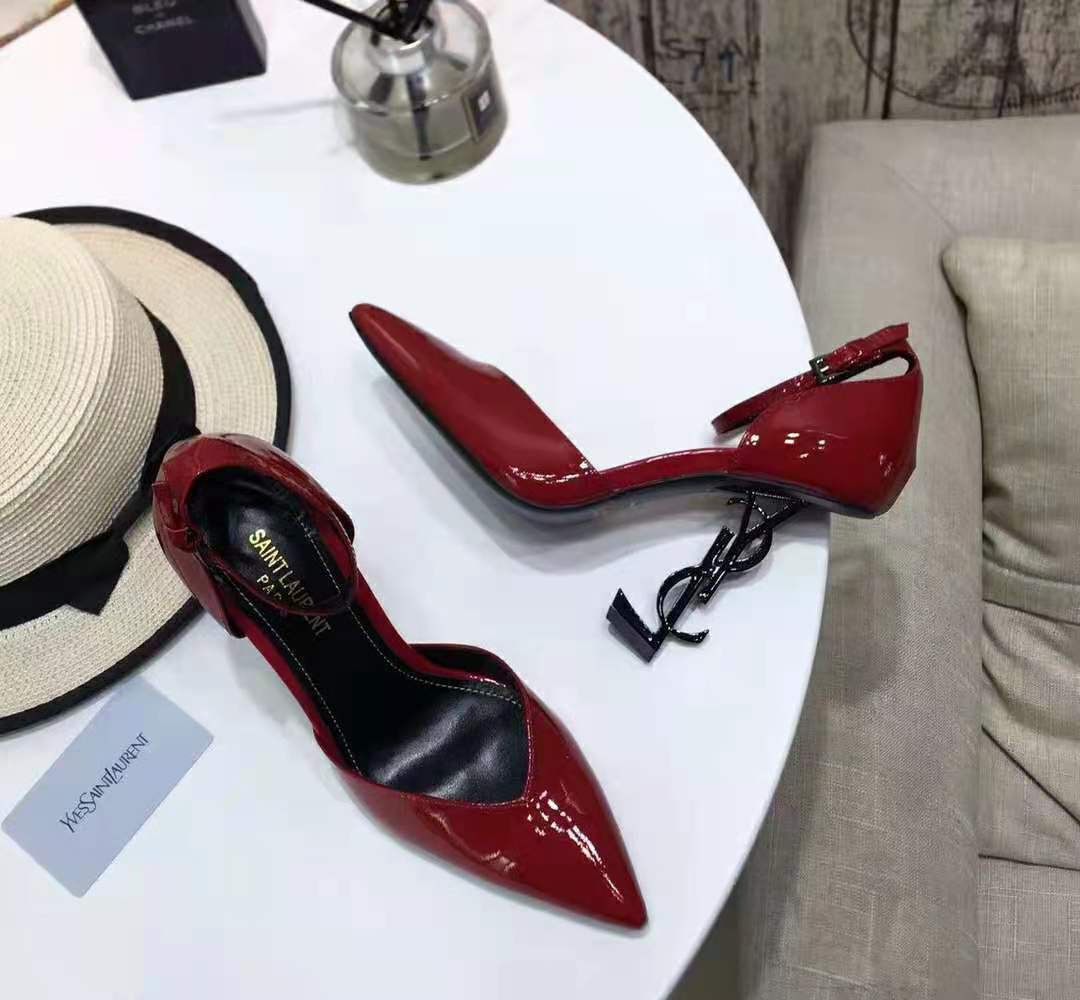 ysl opyum sandals red