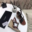 Women's Shoes Saint Cassandra Espadrille Wedges Sandals Laurent Paris Ysl Sandal Fashion