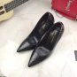 Women's Shoes Saint Opyum Pumps Laurent Ysl Logo Heel Paris Pumps Crocodile Pattern