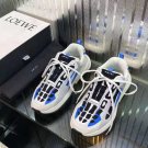 Men's Shoes Amiri Chunky Lace-up Sneakers Skel Bones Runner Trainers Skeleton Chunky Blue