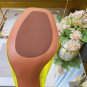 Women's Shoes Amina Muaddi Sandals Lupita Glass Lilac Pvc Slippers Yellow