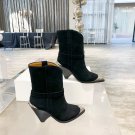 Women Shoes Isabel Marant Limza Boots Black Suede