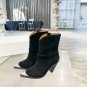 Women Shoes Isabel Marant Limza Boots Black Suede