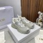 Women's Shoes Cd Vibe Sneakers White Mesh And Silver-tone Leather
