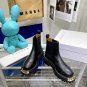 Women's Shoes Sandro Ankle Boots Black Genuine Leather Gold Metal