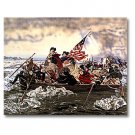 Leutze Washington Impressionist Winter Panel