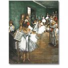 Degas Dance Class Panel