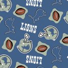 Detroit Lions Football 72x60