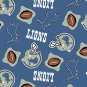 Detroit Lions Football 72x60