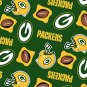 Green Bay Packers Green Football 72x60