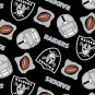 NFL Oakland Raiders Football 72x60