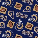 NFL St. Louis Rams Blue Football 36x60